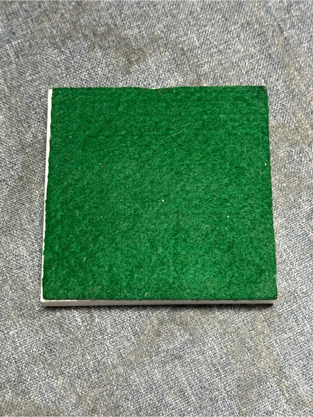 Federal Bureau of Prisons Marble Coaster - White